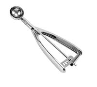 Saebye 2 teaspoon Cookie Scoop, Size #100/2 tsp, Melon Baller Scoop, 1.18 inch/ 30 MM Ball, 18/8 Stainless Steel Mini Ice Cream Scoop, Secondary Polishing