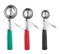 Saebye Ice Cream & Cookie Scoop Set, Multiple Size Disher, Professional 18/8 Stainless Steel Cupcake Scoop
