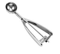 Saebye Small Cookie Scoop, 1.5 Tbsp/ 0.8 OZ Cookie Dough Scoop, 1.6 inch/ 4 CM Ball, 18/8 Stainless Steel Small Ice Cream Scoop, Secondary Polishing