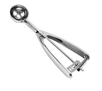 Saebye Small Cookie Scoop, 1 tablespoon Cookie Scoop For Baking, 1 13/32 inches / 36 mm Ball, 18/8 Stainless Steel, Secondary Polishing, For Making Cookie Ice Cream Muffin Meatball Melonball