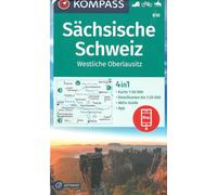 Sächsische Schweiz -Westl. Oberlausitz + Aktiv Guide (810): 4in1 Wanderkarte, mit Aktiv Guide und Detailkarten inklusive Karte zur offline Verwendung ... Fahrradfahren. Skitouren. Langlaufen.