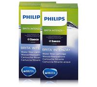 Saeco CA6702/10 Brita Intenza+ Water Filter (Pack of 2, 0.118 kg, Activated Carbon, NSF Certified)