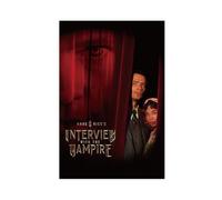 saedba Interview with The Vampire Movie Poster Canvas Poster Bedroom Decor Landscape Office Room Decor Gift 20x30inch(50x75cm)