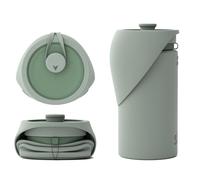 SÄKER Portable Dog Water Bottle 1l, Collapsible Water Bottle for Dogs Perfect for Walking, Hiking and Outdoors | Works as a Portable Water Bowl | Designed in Montreal - 750ml
