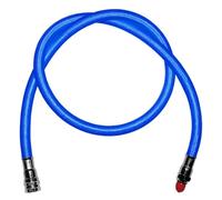 SAEKODIVE Low Pressure Braided Diving Hose - 27" or 36" Flexible Braided Hose - 500PSI for Scuba Diving 2nd Stage Regulator and Octopus (Blue/36")
