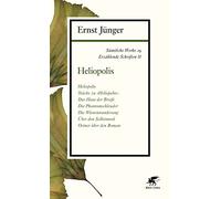 Collected Works – Volume 19: Narrative Writings II: Heliopolis – Klett-Cotta