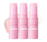 Saen PDRN Pink Collagen Volume Multi Balm Stick, Hydrating Collagen Balm for Face Eye Lip and Neck Care, Volufiline Nourishing Facial Stick for Smooth and Radiant Looking Skin，3pcs