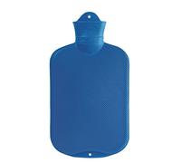 Sänger Blue Double Ribbed 2.0L Rubber Hot Water Bottle