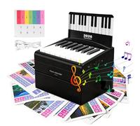 Sänger Taylor Calendar 2026, Playable Piano Calendar with 26 Music Calendar Cards, 52 Songs, 2026 Desk Calendar, Mini Piano 3D Calendar, Christmas, Birthday Gift for Swift Fans (Black)