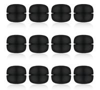 saerryor 12 Pcs Magnetic Hijab Pins, Oblate Style Hijab Magnets Multi-Purpose Hijab Magnet Pins No-Snag Scarf Clasp Pinless Brooch Clips for Women Hijabs Scarves Clothes