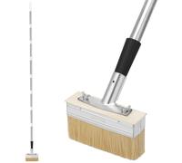 saerryor 5.5" Decking Paint Brush 70" Long Handled,150 * 50 cm Large Fence Paint Brushes Floor Oil Brush,Deck Stain Applicator Brush Paint Brush for Wood Masonry Deck Fence Wall Shed Floor