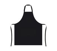 saerryor Black Aprons for Women Adjustable Kitchen Chef Apron with 3 Pockets for Home Kitchen BBQ Restaurant Barber