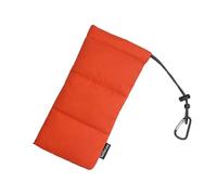 SAFACUS Thermal Phone Case for Outdoor Camping Beach Skiing - Prevents Freezing & Overheating, Extends Battery Life, Drop Proof, for Smart Phone Pouch Cover Bags (orange)