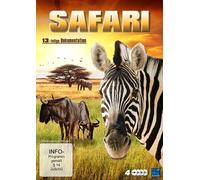 Safari (13-piece documentation in 4 disc set) - DVD BOX - NEW original packaging