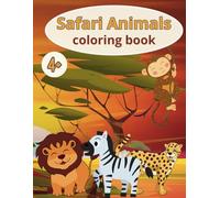 Safari Animals Coloring Book
