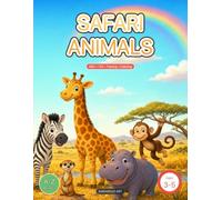 Safari Animals: Preschool Activity & Coloring Book for Ages 3-5 - ABC Animals, Numbers, Tracing, Mazes & Shapes (KARAWOJO ART Preschool Activity Books)