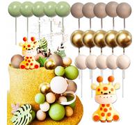 Safari Baby Shower Cake Decorations Girl Two Wild Cake Wild One Cake Topper Safari Cake Decorations Wild One Cake Topper 1st Birthday Girl Zoo Animal Cake Toppers