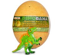 Safari S100989 Dino Dana baby spinosaur with egg Dinosaurs and Prehistoric Creatures, Multicoloured
