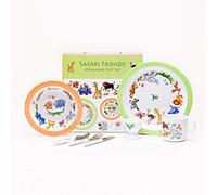 Safari Friends 7 Piece Melamine Gift Set