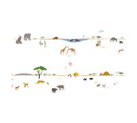 Safari Frieze Multicoloured one size