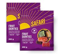 Safari Fruit Dainties, Dried Fruit Minced and Sugar Dusted, 250g, Gluten Free, Pack of 2