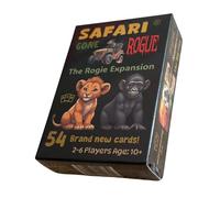 Safari Gone Rogue - The Rogie Expansion | 54 Additional Cards | Family Card Game | Set Collecting | Ages 10+ | 2-6 Players | Suitable for Adults, Teens and Children