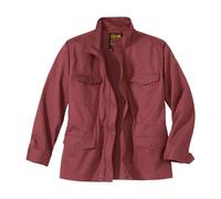 Safari Jacket Atlas for Men Burgundy 5XL