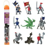 Safari Knights & Dragons,Black,blue,green,2.05 x 2.05 x 13 inches