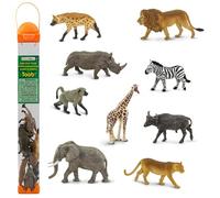 Safari Ltd. 12 Miniature Figures of North American Wildlife, Ecosystem Miniature Figures, Non-Toxic and BPA-Free, Suitable for Ages 3 and Above