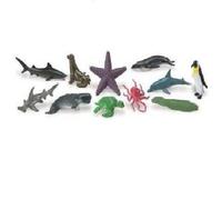 Safari Ltd 761104 Sea Creatures In The Sea (12 Minifigures)