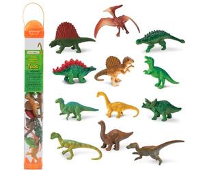 Safari Ltd Dinosaur Tube 10 Piece Play Set