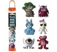 Safari Ltd. Friendly Monsters TOOB - 6 Miniature Monster Figurines - Imaginative Toy Set for Boys, Girls, and Kids Ages 3+