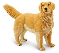 Safari Ltd. Golden Retriever Figurine - Detailed 4.5"" Plastic Model Figure - Fun Educational Play Toy for Boys Girls & Kids Ages 1+