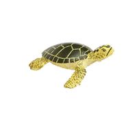 Safari Ltd. Green Sea Turtle Baby Figurine Realistic 2.38 Model Figure Educational Toy for Boys Girls and Kids Ages 1+