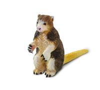 Safari Ltd. Matschie's Tree Kangaroo Figure, 3 Inch Realistic Rainforest Animal Figure, Non-Toxic and BPA-Free, Suitable for Children from 3 Years