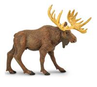 Safari Ltd. Moose Figurine - Realistic 5" Animal Figure - Educational Toy for Boys, Girls, and Kids Ages 1+