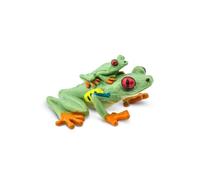 Safari Ltd. Red Eyed Tree Frog - Realistic Hand Painted Toy Figurine Model - Quality Construction from Phthalate, Lead and BPA Free Materials - For Ages 3 and Up