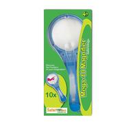 Safari Ltd. Safariology Collection Blue Mega10 Magnifier 6.5 inches Nontoxic and BPA Free