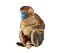 Safari Ltd. Snub Nosed Monkey Figurine - Detailed 2.5" Plastic Model Figure - Fun Educational Play Toy for Boys, Girls & Kids Ages 3+