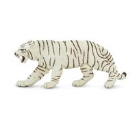 Safari Ltd. White Bengal Tiger Figurine - Detailed 6"" Plastic Model Figure - Fun Educational Play Toy for Boys Girls & Kids Ages 3+
