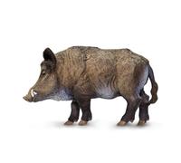 Safari Ltd. Wild Boar Figurine Detailed 3.5 Plastic Model Figure Fun Educational Play Toy for Boys Girls & Kids Ages 3+