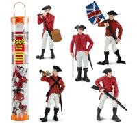 Safari Revolution War British Army, 26.67 x 4.45 x 26.67 cm,Red