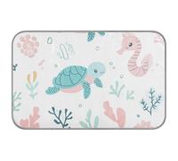 Safari Sea Animals Cartoon Simple Summer cat cooling pad Self Cooling pet beds for rabbit indoor essentials mantas frías para perros M