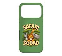 Safari Squad Cute Zoo Jungle Animals Crew Design Case for iPhone 17 Pro