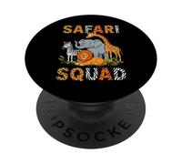 Safari Squad Friends Animal Group PopSockets Adhesive PopGrip