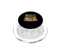 Safari Squad Jungle Animal Lions Kids PopSockets PopGrip for MagSafe