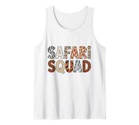 Safari Squad Zoo Crew Animals Adventure Lovers Family Tank Top