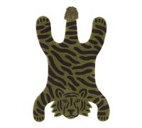 Safari Tiger tufted rug 160x120 cm Khaki one size