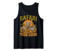 Safari Tour Guide for Men Women Kids African Safari Tank Top