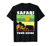 Safari Travel Guide - Animal Design - Africa T-Shirt